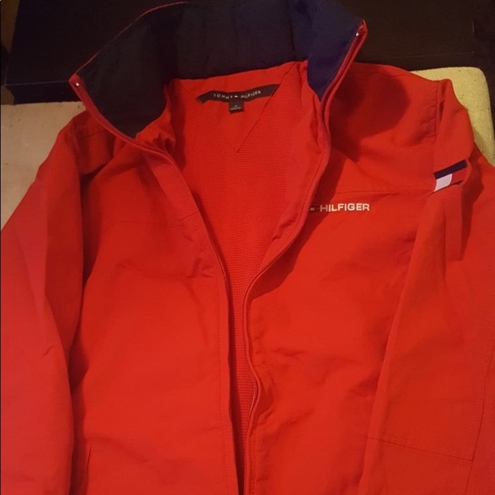 Tommy Hilfiger Red Boating Jacket, Medium